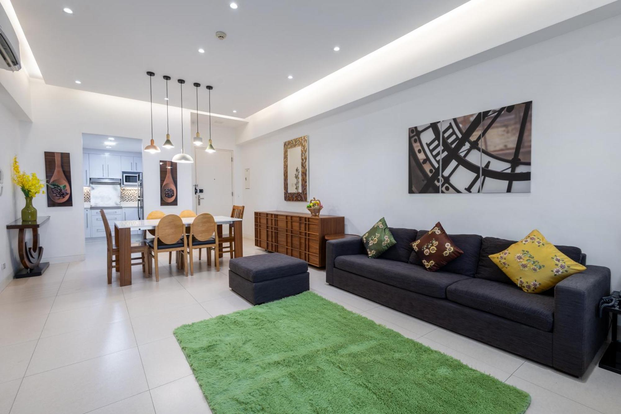 Апартаменты New 2Br Of 86Sqm With Parking & Netflix In Bgc Манила Экстерьер фото